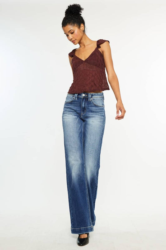 KanCan HIGH RISE HOLLY FLARE JEANS-KC9289M
