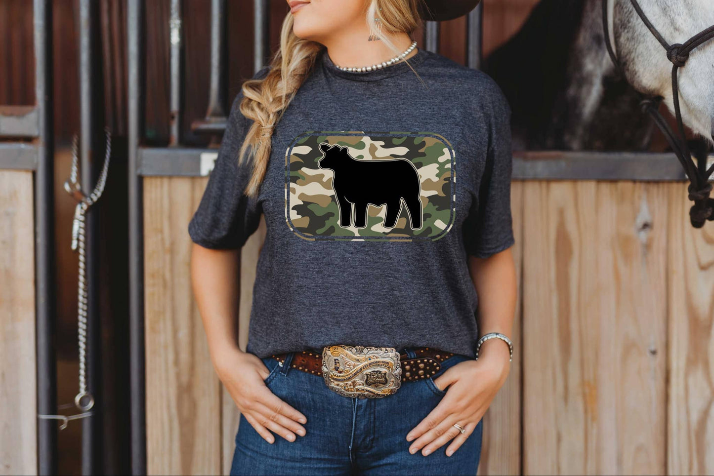 Camo show steer