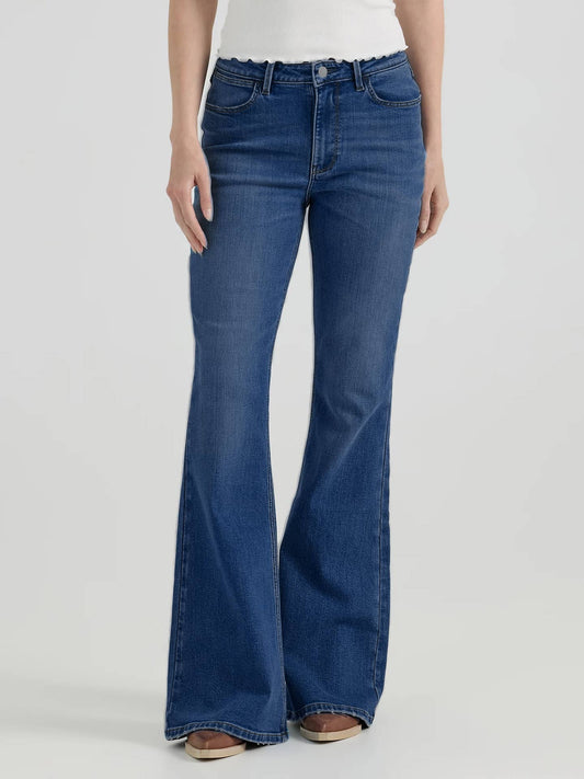 Western cowgirl Embroidered bootcut jeans