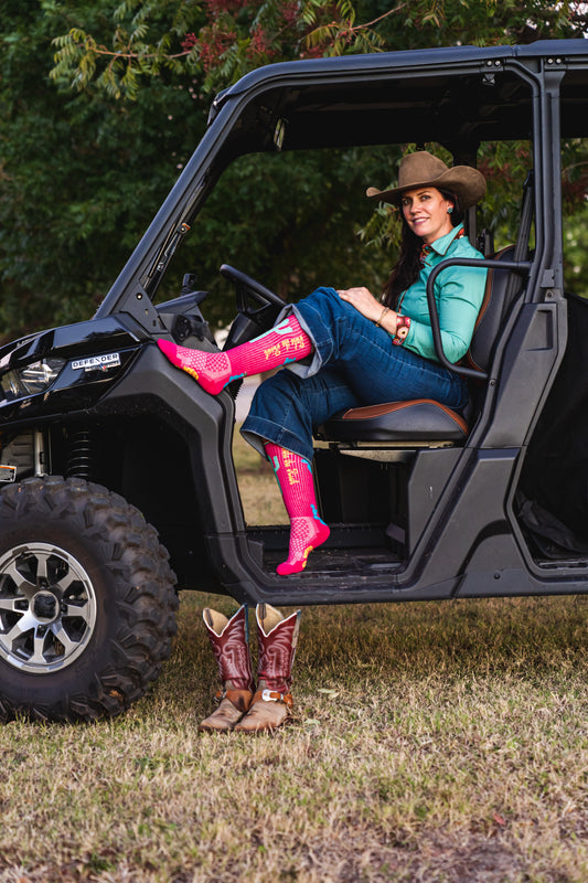 The Lucky 3 Pack |Outlaw Dreamers Risky Cosmic Unicorn Performance Boot Socks