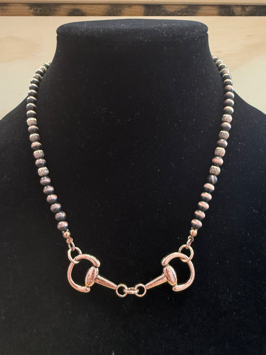 The Iron Horse Bit Necklace