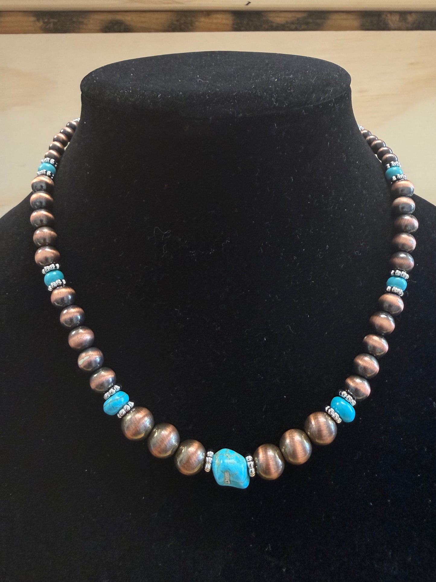 The Copper Creek Turquoise Necklace