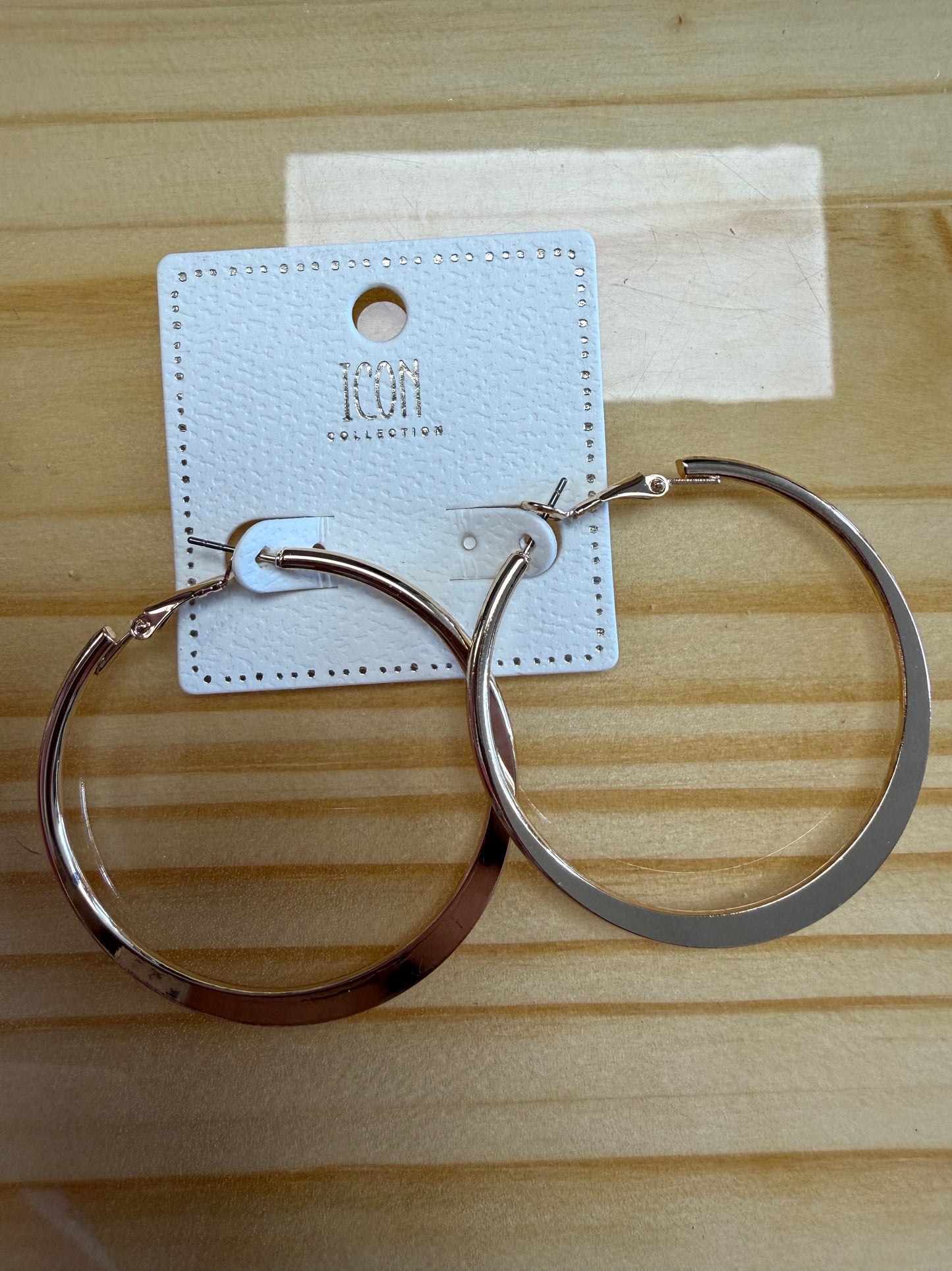 Classic Gold Hoops