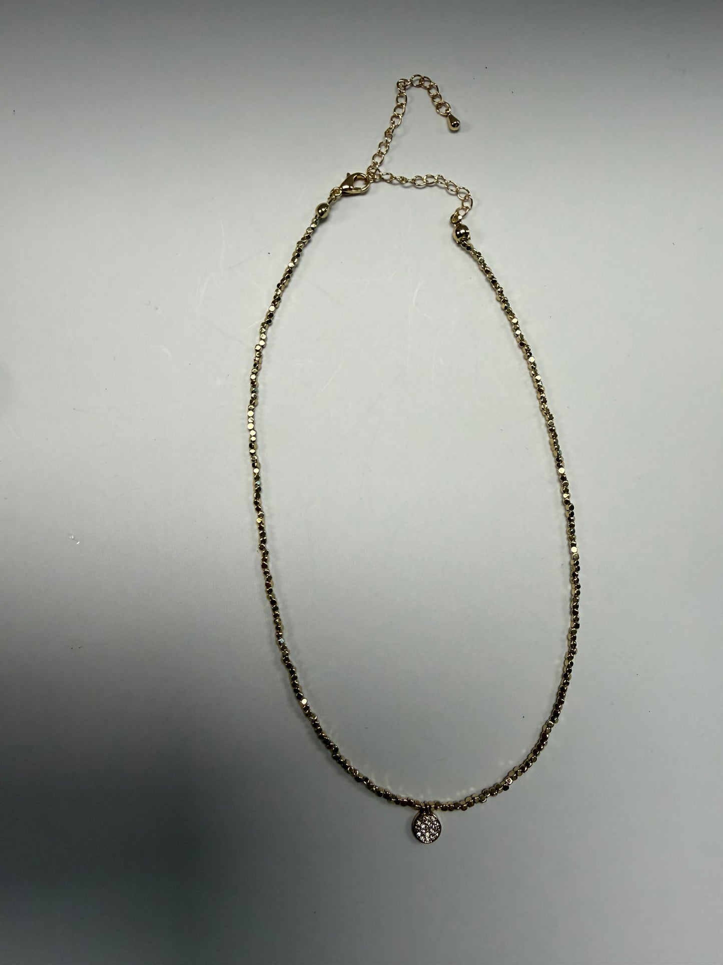 Golden Spark Choker Necklace