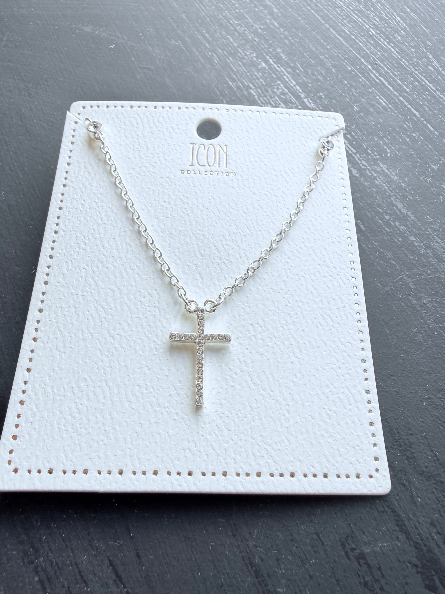 Faith & Shine Cross Necklace