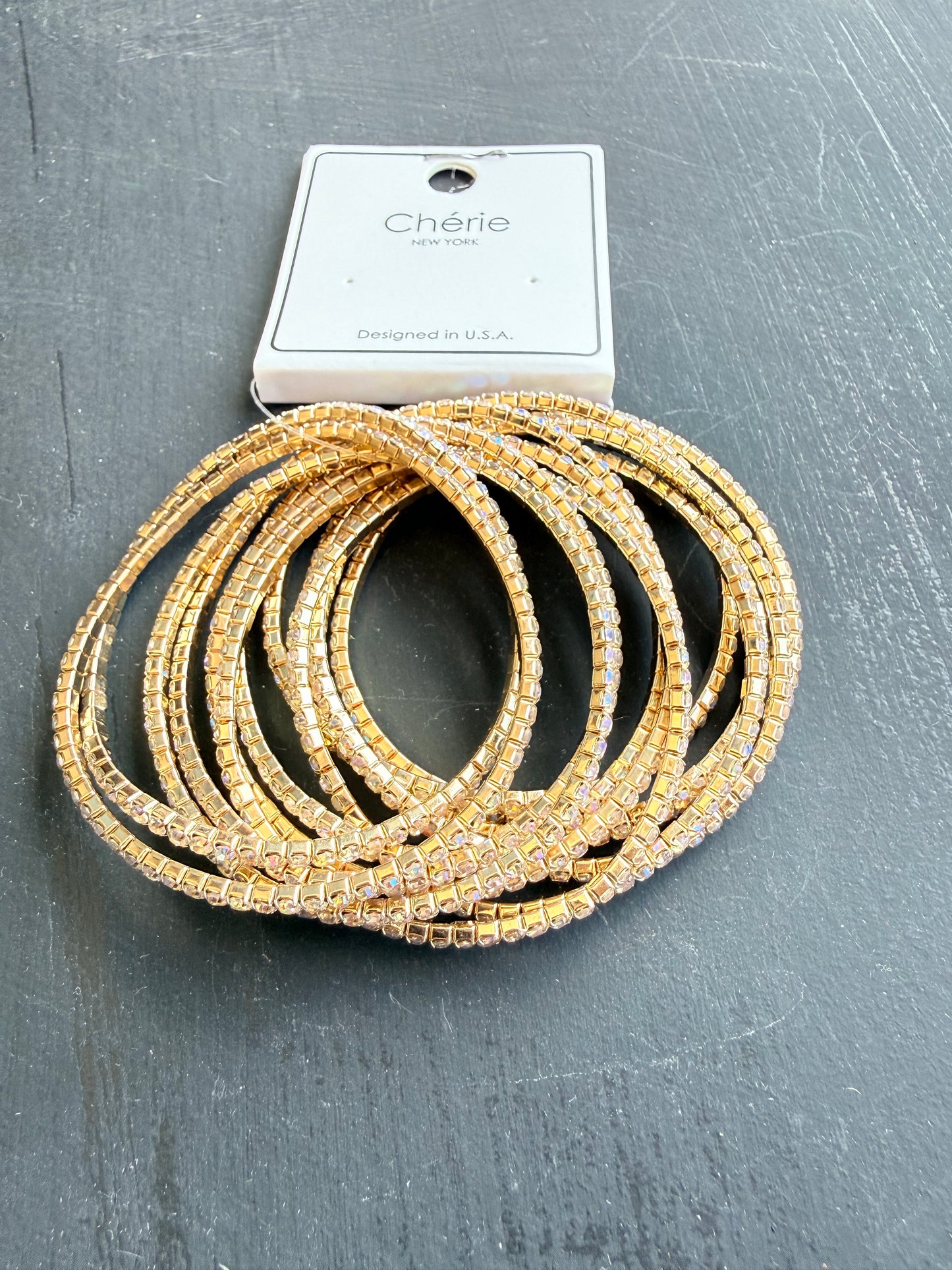 Golden Glow Bracelet Stack