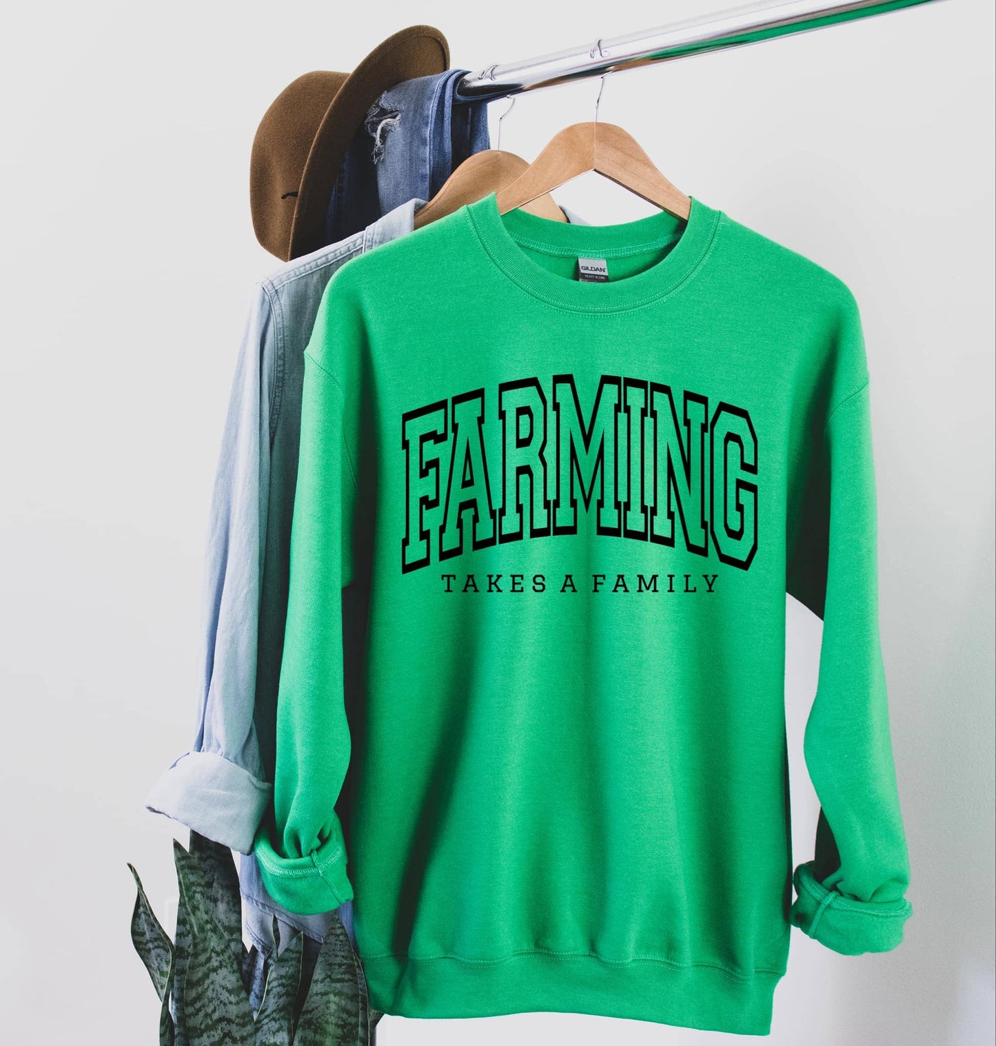 Farming takes a family