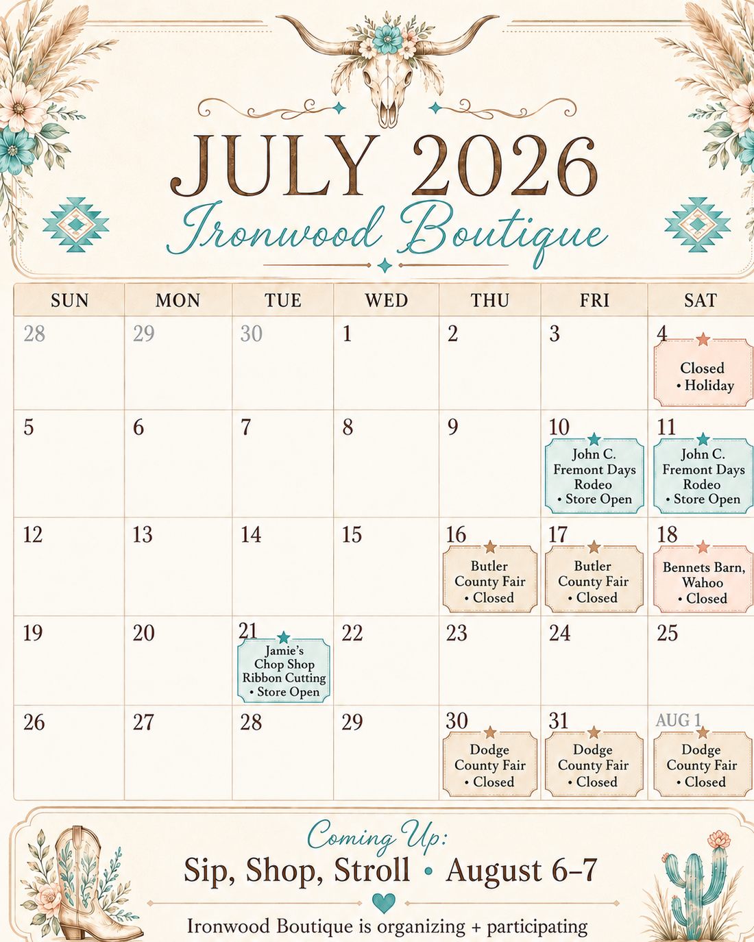 July Blog