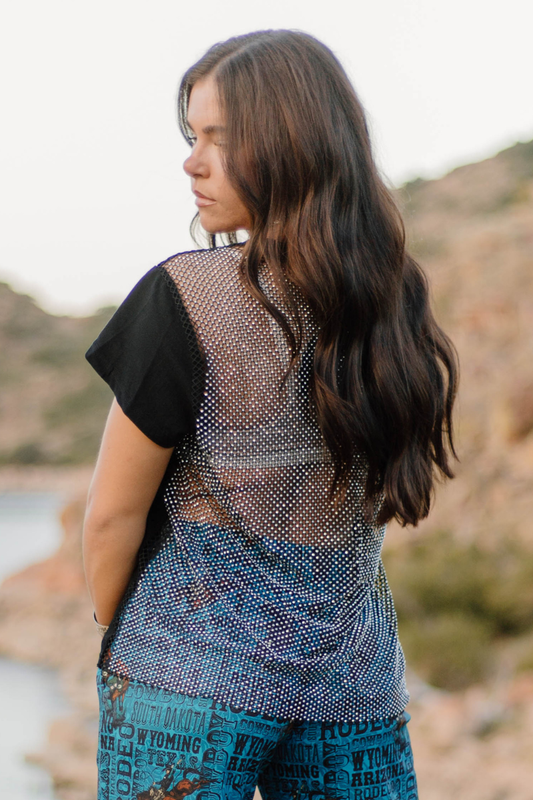 Leave A Little Sparkle Top