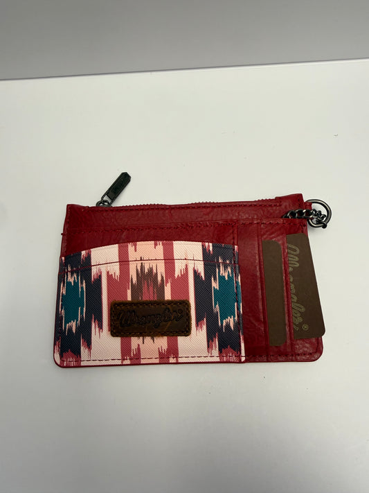 Wrangler Aztec Print Card Case