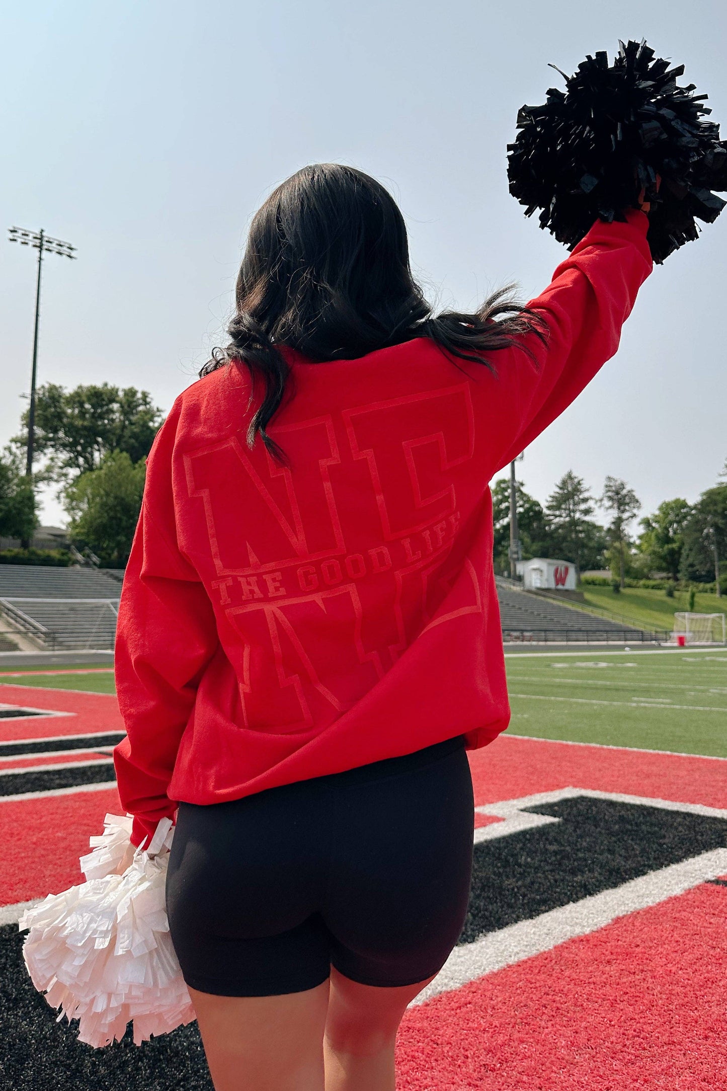 NE Crewneck Sweatshirt - Red