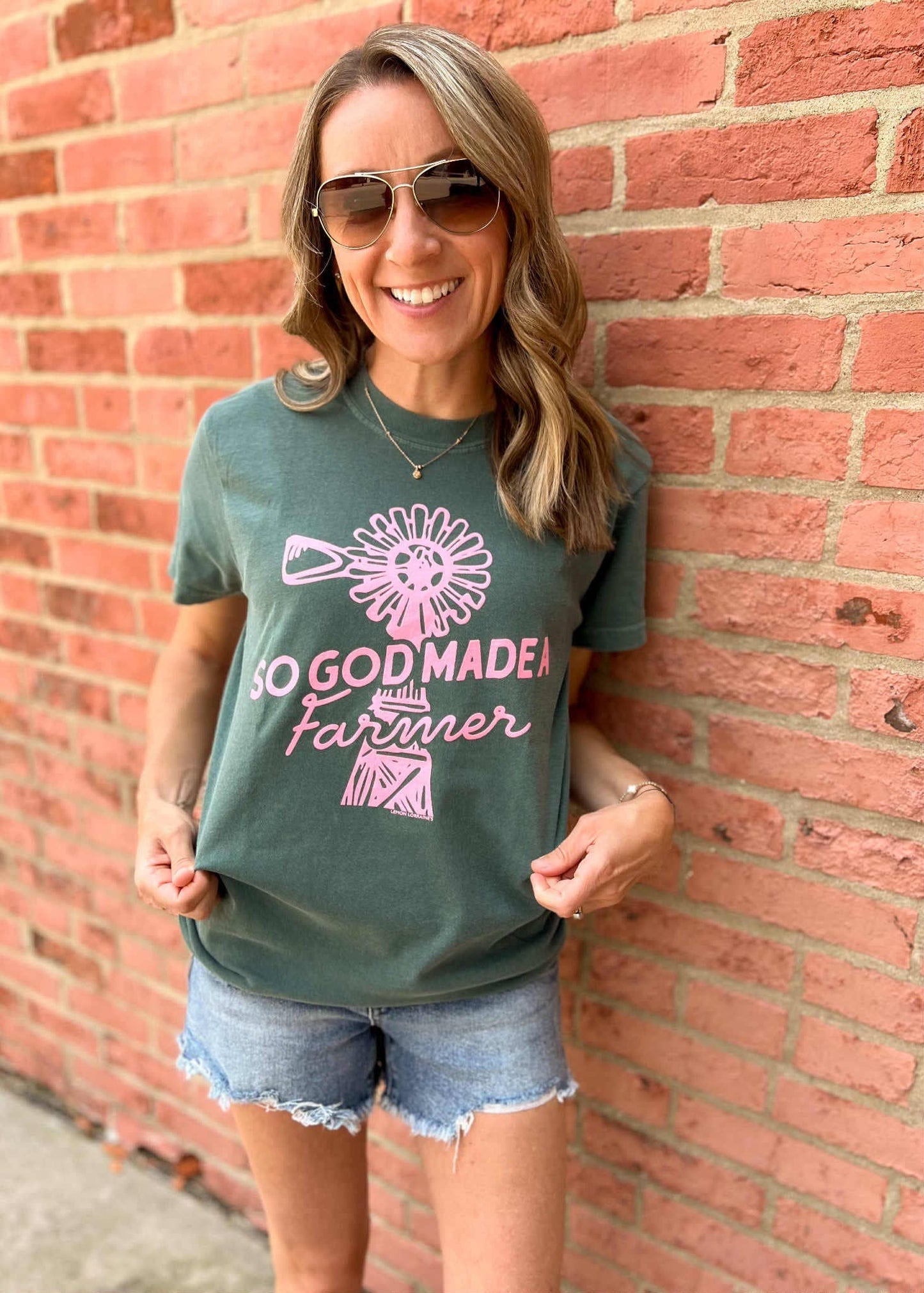SO GOD MADE A FARMER -  Graphic Tee   