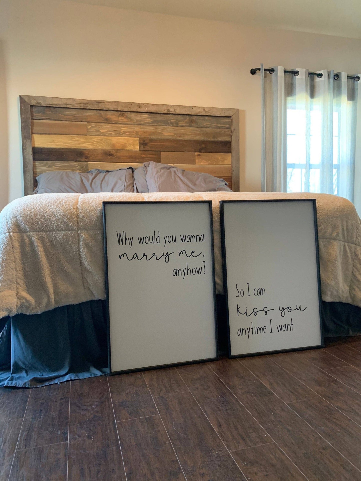 Why would you wanna marry me for anyhow?