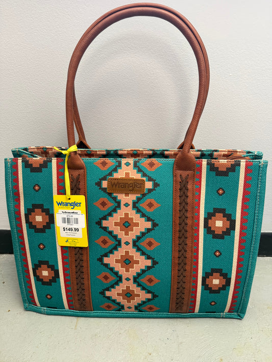 Wrangler Southwestern Print Large Tote