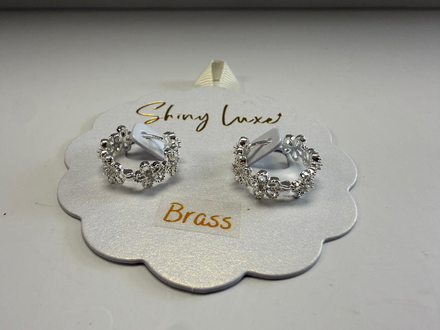 Wildflower Huggie Earrings