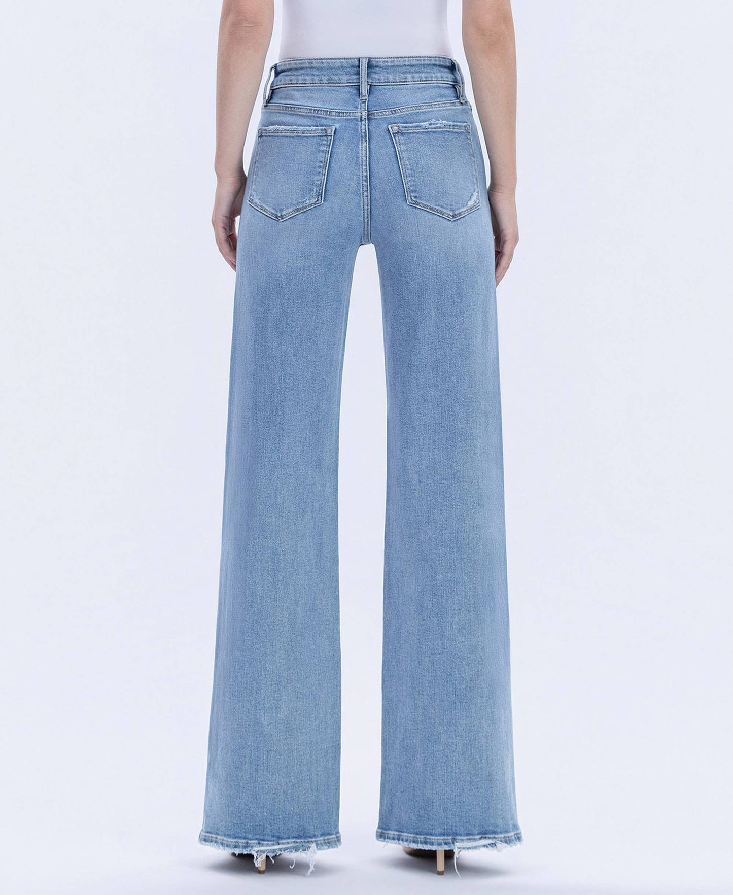 Vervet HIGH RISE FULL LENGTH WIDE JEANS