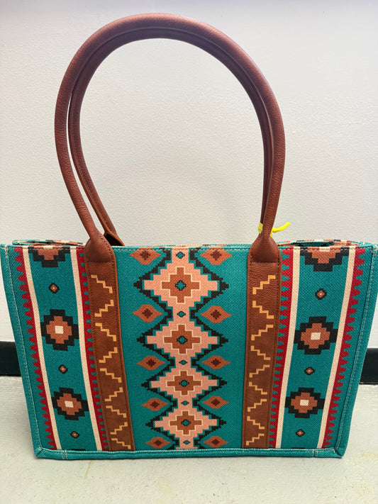 Wrangler Southwestern Print Large Tote
