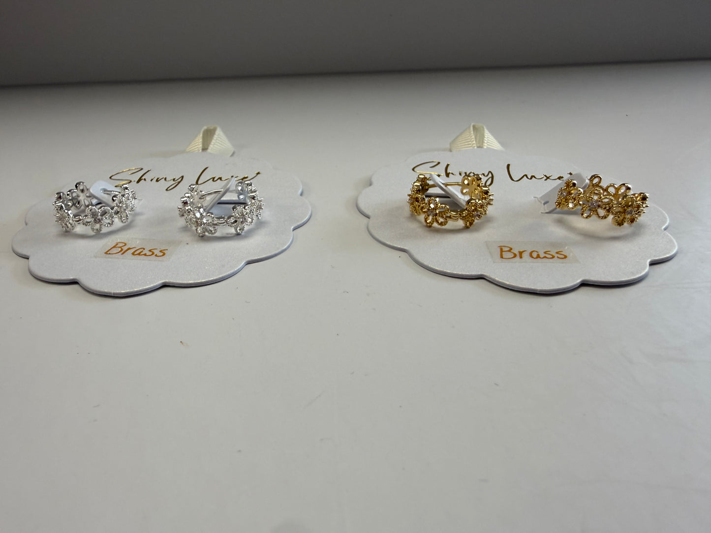 Wildflower Huggie Earrings