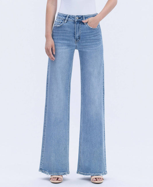 Vervet HIGH RISE FULL LENGTH WIDE JEANS