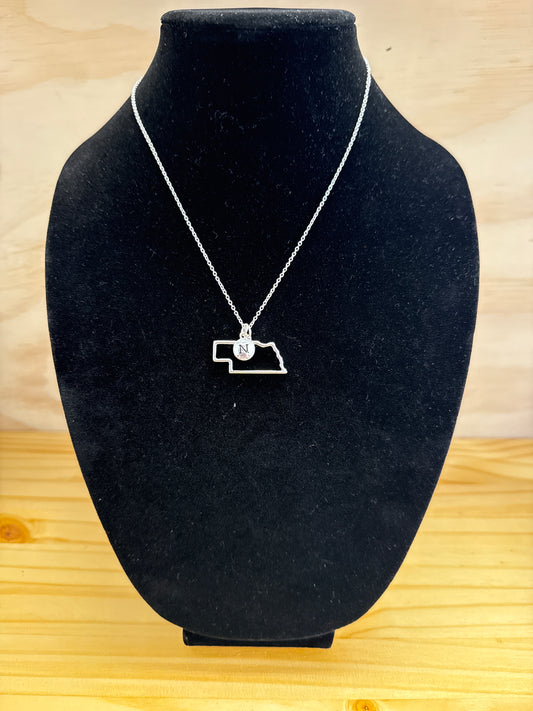 Nebraska Charm Necklace