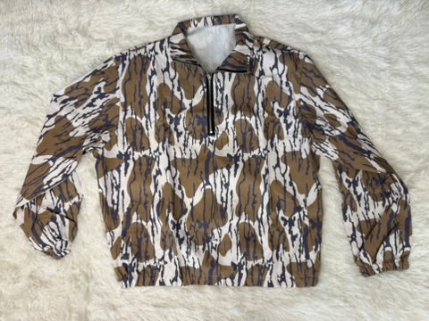 Western bottomland camo quarter zip sweatshirt