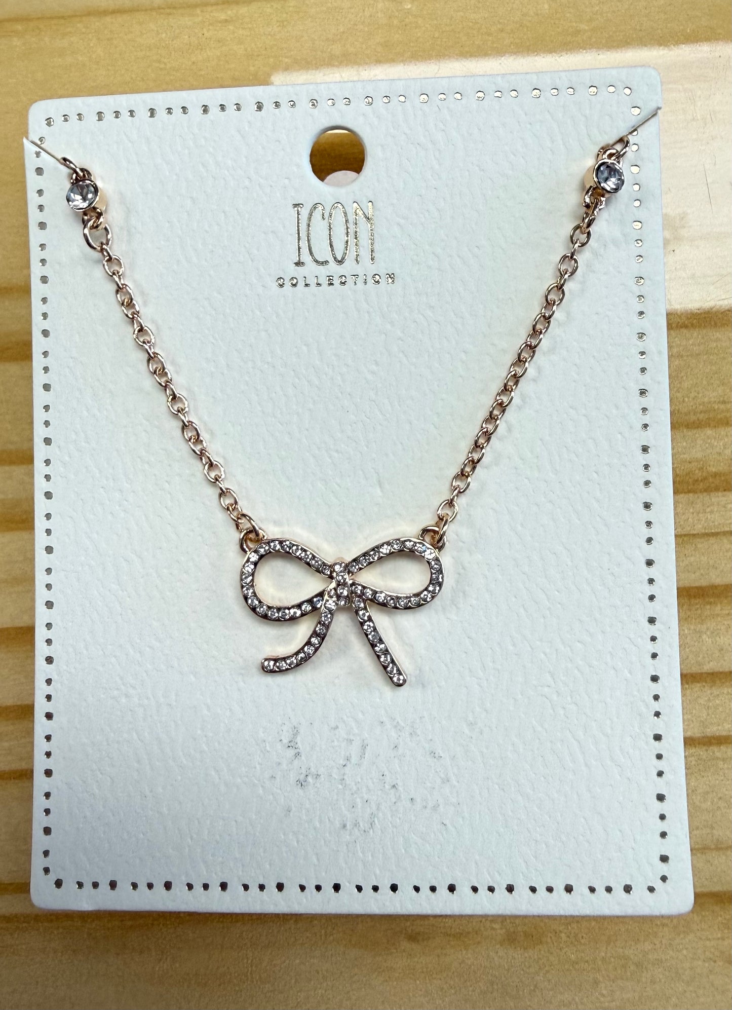 Sweet Talk Bow Necklace