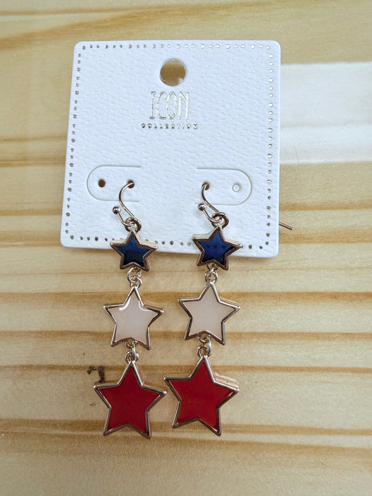 All-American Statement Earrings