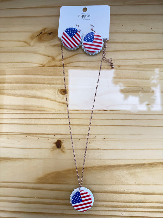 The Americana Bottle Cap Set