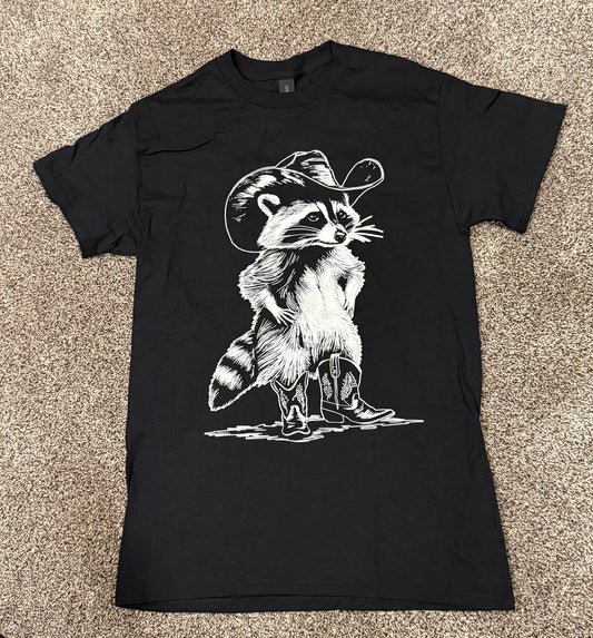 Cowboy Racoon Shirt