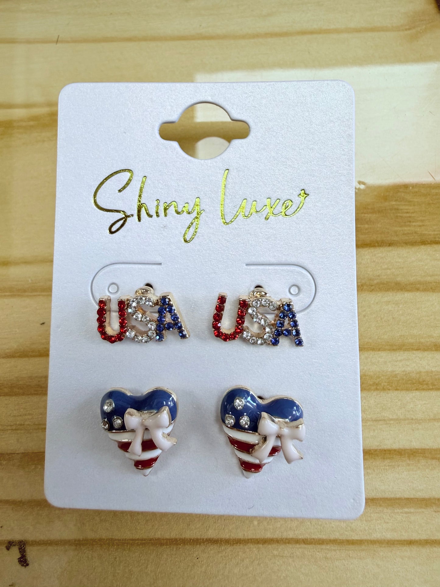 All-American Stud Earring Set