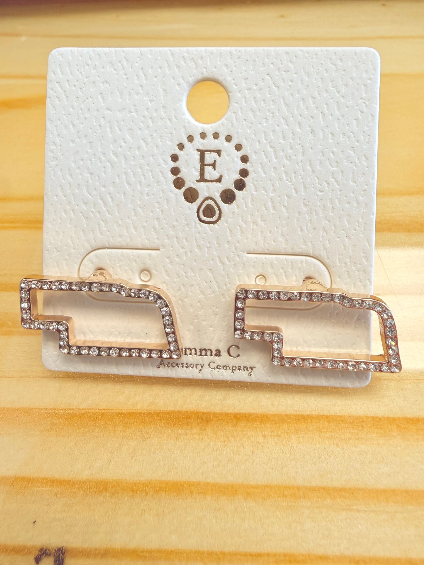 Nebraska Sparkle Earrings