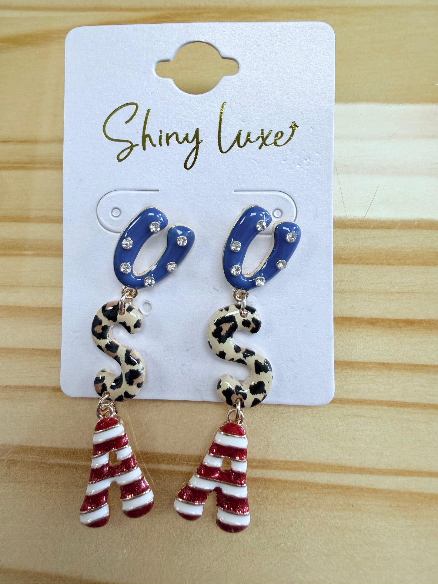 All-American Statement Earrings