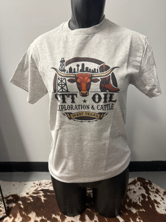 CCT Oil Exploration & Cattle Tee