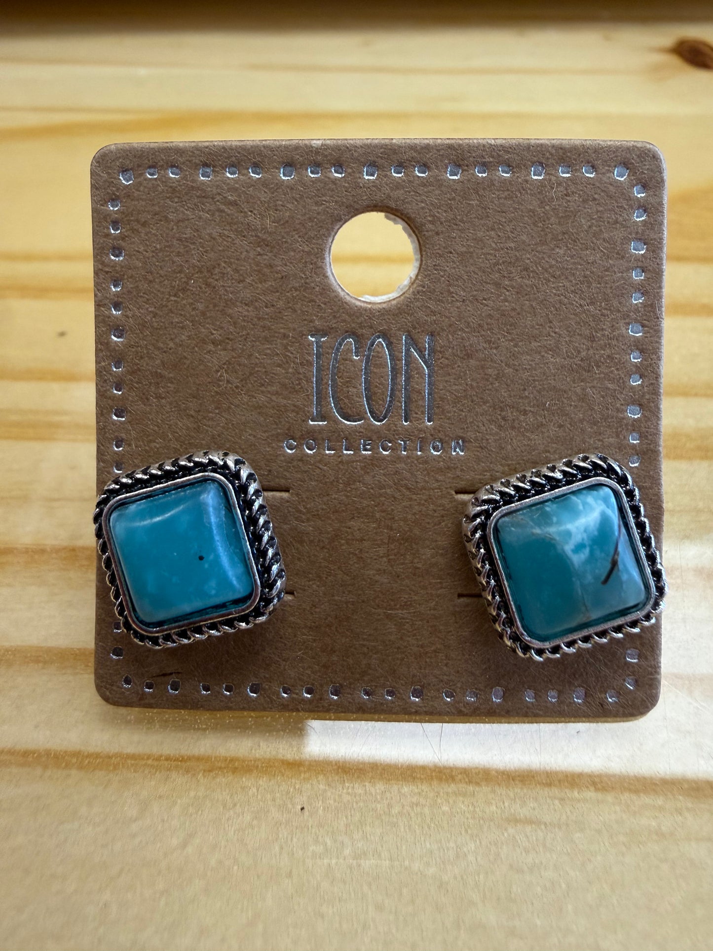 Wild Marble Studs