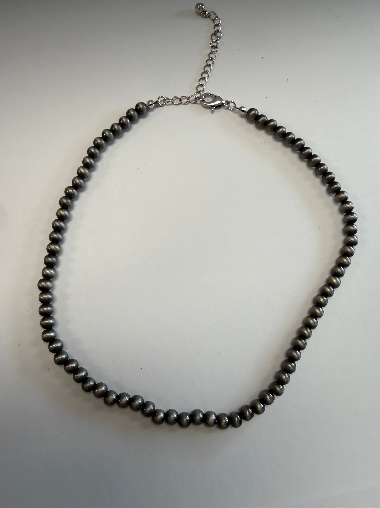 Saddle Silver Necklace