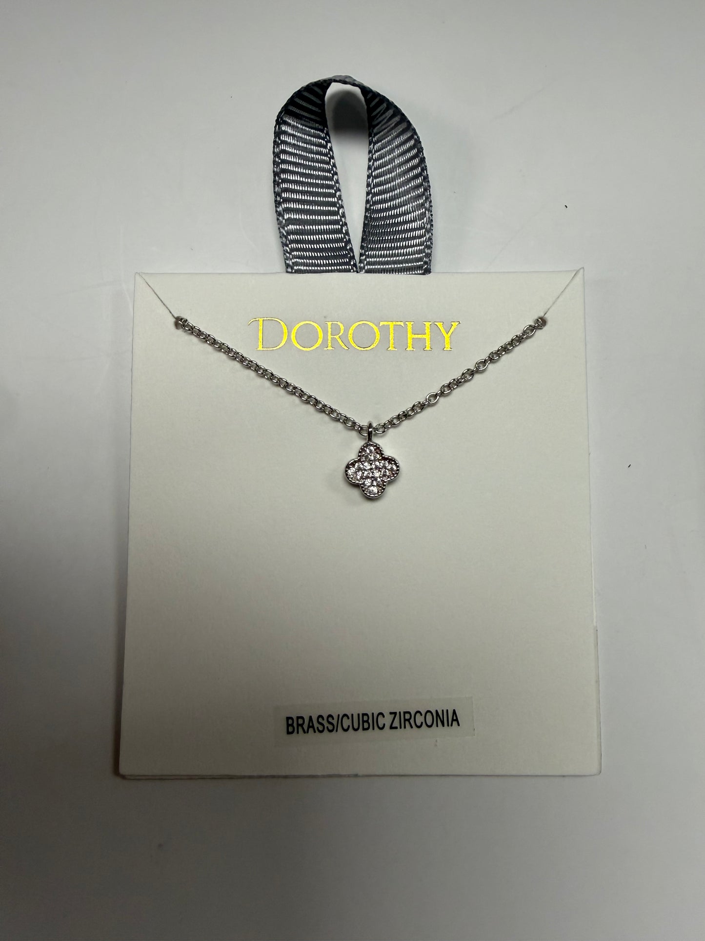 Sparkling Clover Necklace