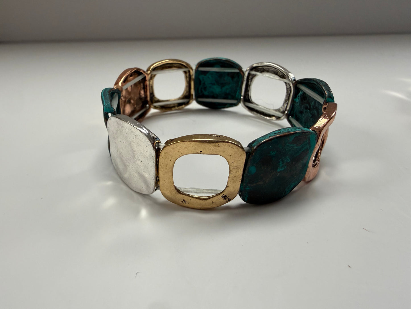 Desert Patina Stretch Bracelet