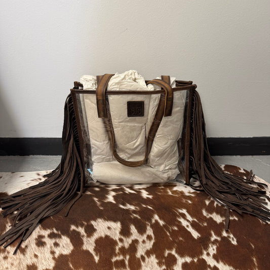 Stadium Rules Fringe Tote