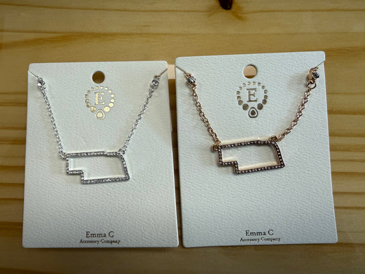 Nebraska Sparkle Necklace