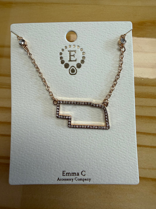 Nebraska Sparkle Necklace
