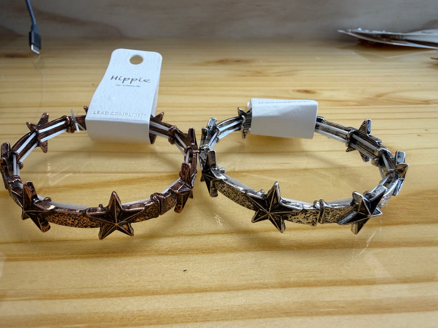 Wild West Star Bangle Bracelet
