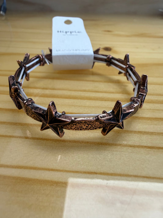 Wild West Star Bangle Bracelet