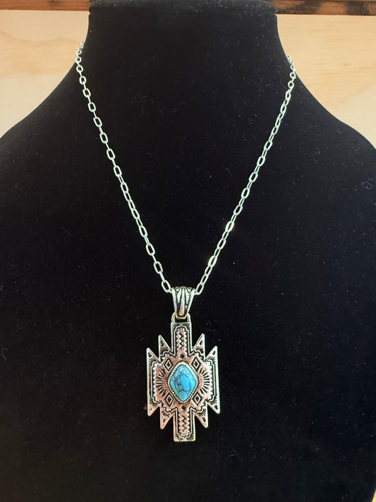 The Desert Crown Pendant Necklace