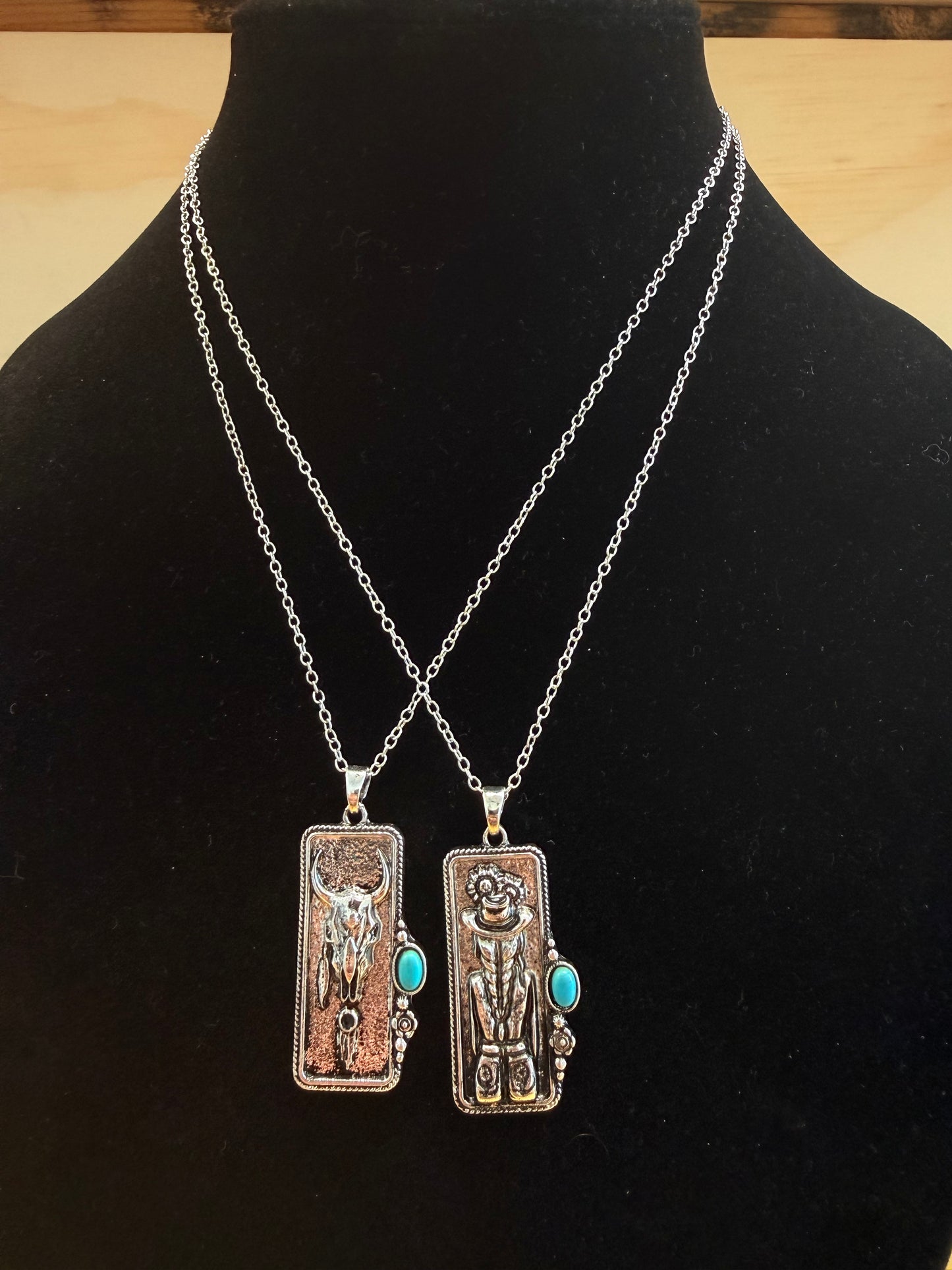 The Western Story Pendant Necklace