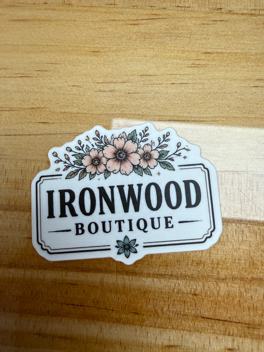 Ironwood Boutique Stickers