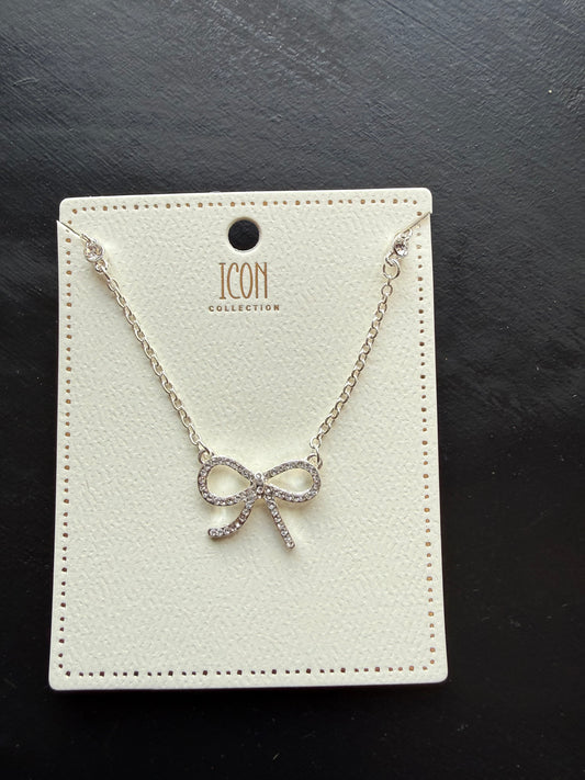 Sweet Talk Bow Necklace