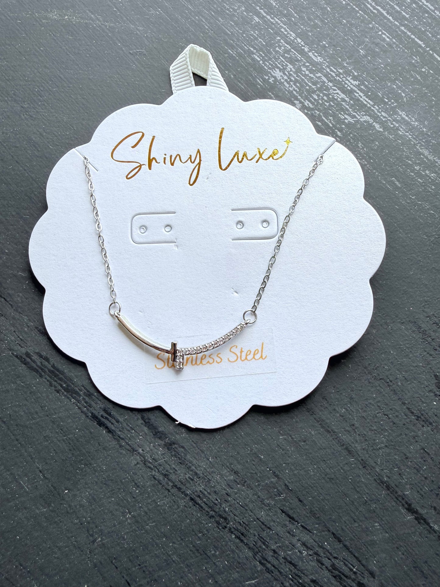 Simple Luxe Bar Necklace