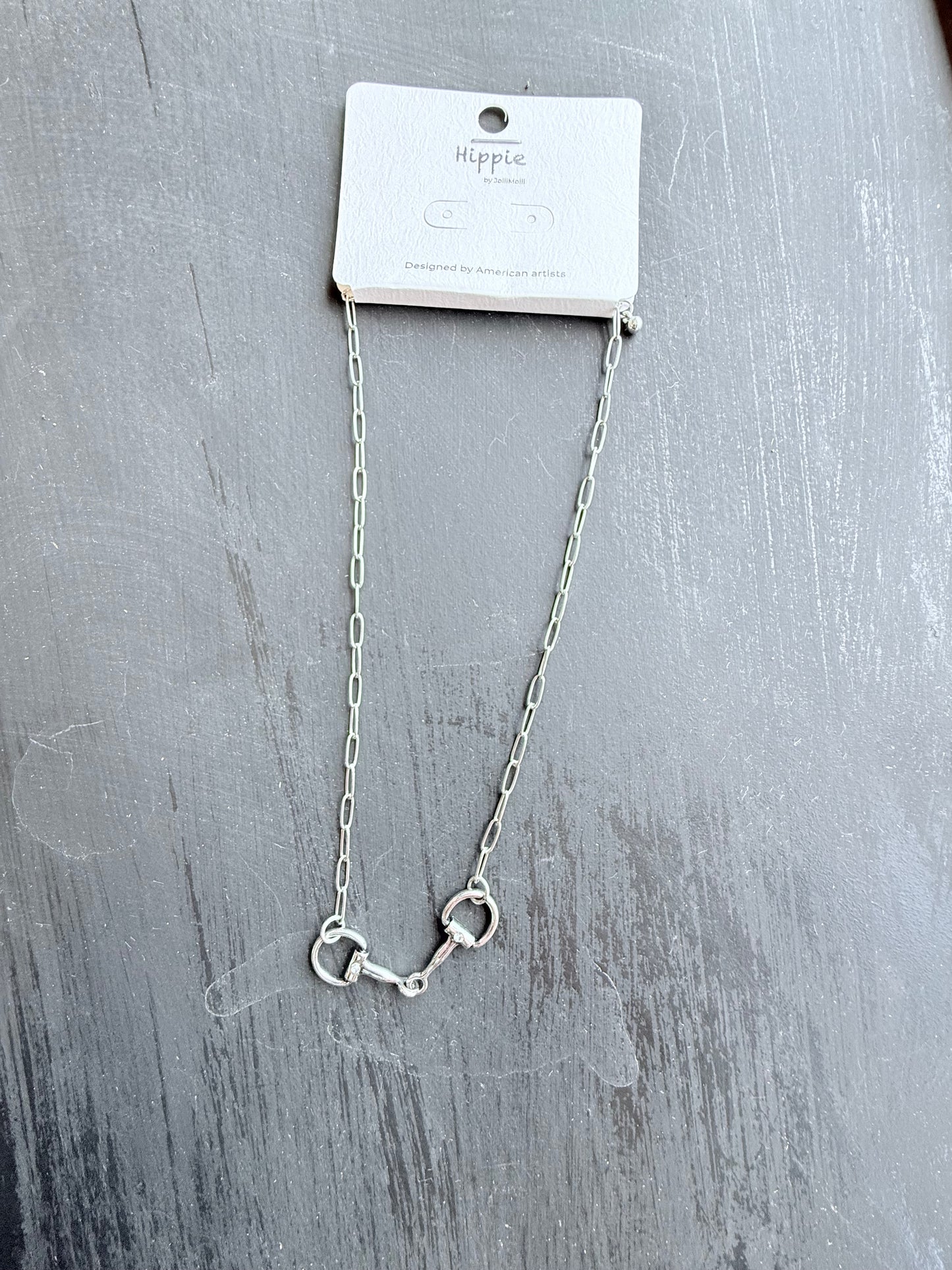 Western Bit Chain Necklace