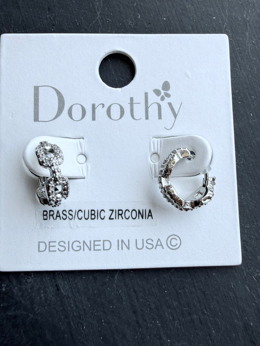 Linked Luxe Hoop Earrings