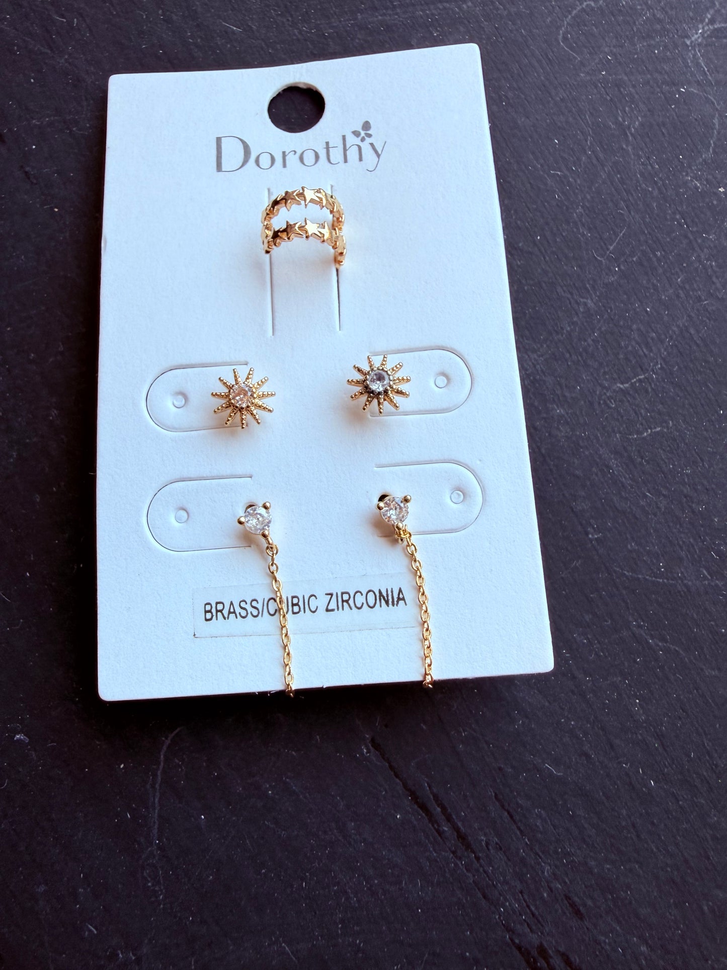 Golden Skies Earring Set